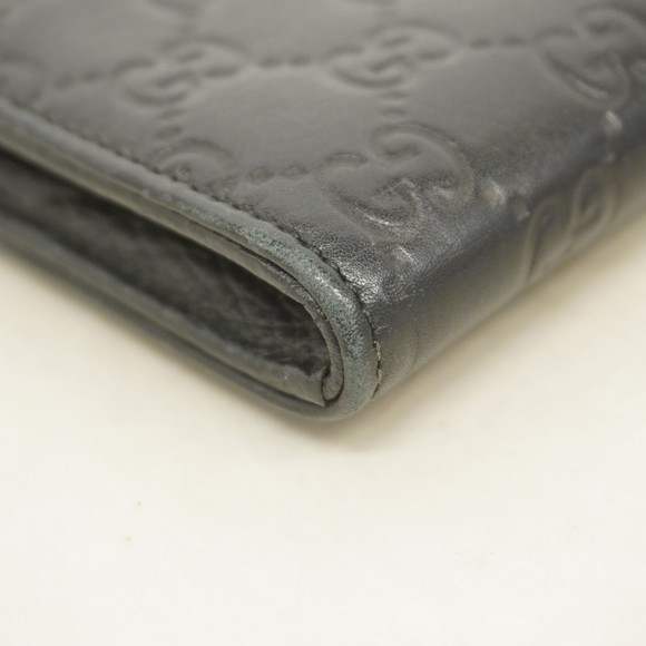 Gucci Wallet Black ssima Long Leather - Picture 5 of 9